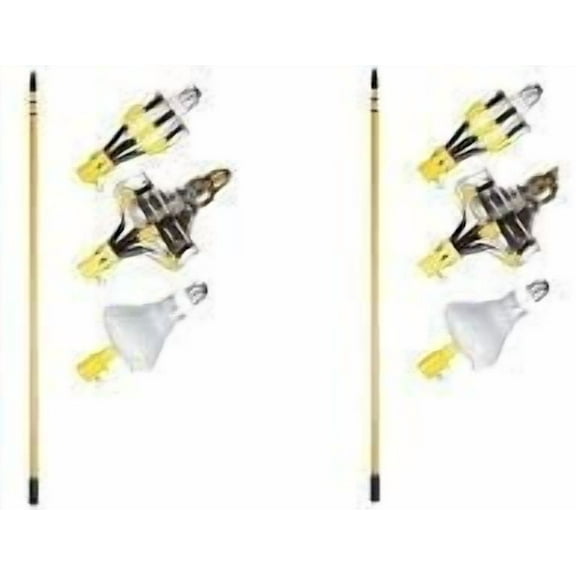 Bayco Light Bulb Changer LBC-600SDL - Yellow, Alloy Steel - 2 Pack