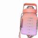 thumbnail image 2 of 1.5l Large Capacity Water Bottle With Lanyard Outdoor Fitness Running Gym Training Plastic Sports Travel Rock Climbing Bottlespink, 2 of 3