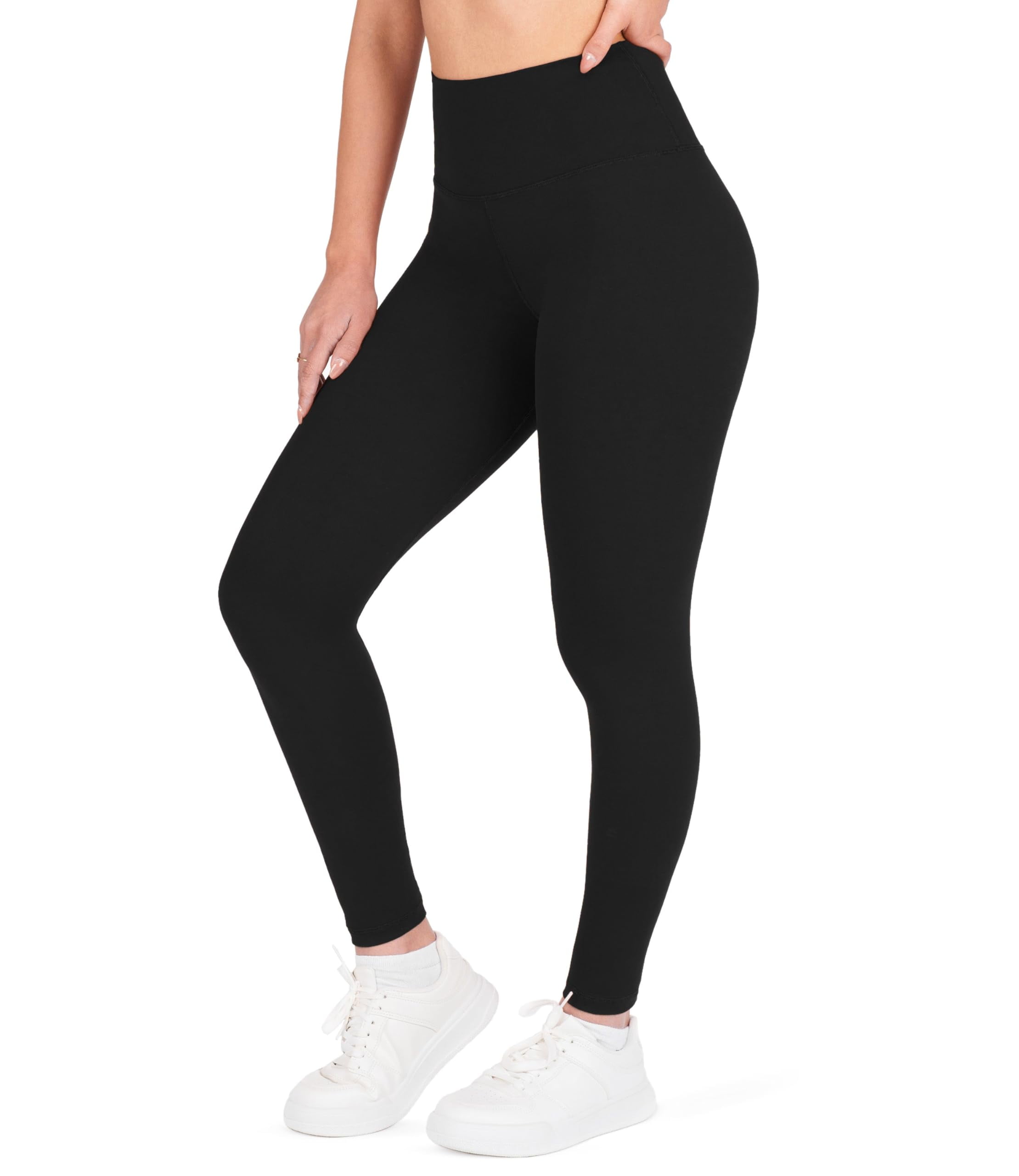 3 Leggings FULLSOFT Donna Vita Alta – Non Trasparenti, Perfetti Per Allenamento – Taglia S/M