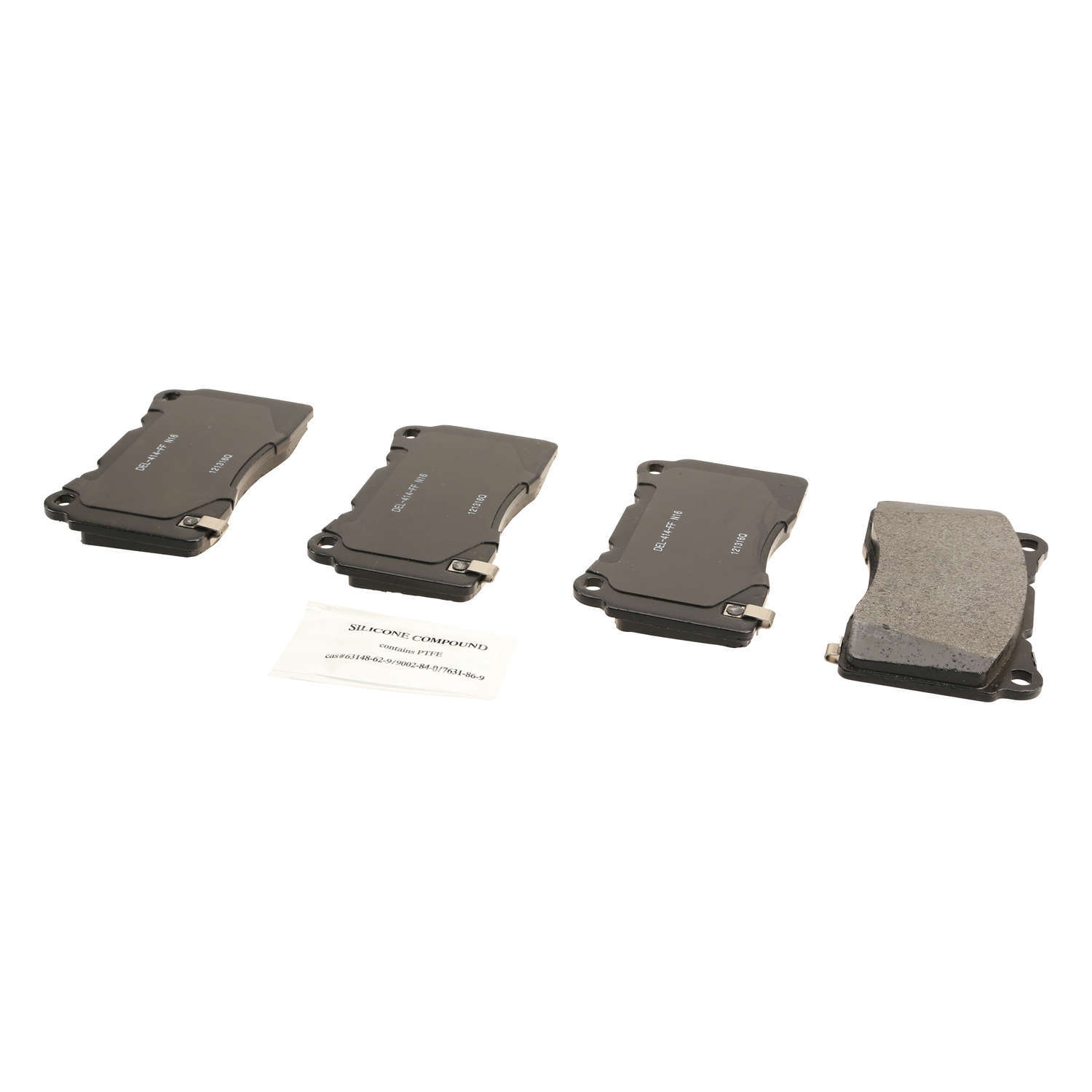 Disc Brake Pad Set Fits select: 2014 FORD MUSTANG, 2016-2020 CHEVROLET CAMARO