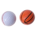 thumbnail image 3 of KAKOWELY 6 pelotas de entrenamiento deportivas de goma de simulación para exteriores (tenis, baloncesto, béisbol, rugby, billar)., 3 of 5