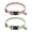 Red Heart-Shaped Pattern Light Green Checkered Design, variant on Personalized Comfortable Soft Pet Collar With Bell Design For Dogs Cats Valentine's Day Plaid Pattern with Hearts Traditional Tartan Plaid