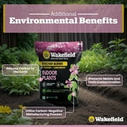 Wakefield Biochar Biochar Blend with CarbonBoost for House Plants - Indoor Soil - 4 Quart