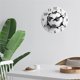 thumbnail image 5 of Decoración del hogar, decoración de habitaciones, decoración de paredes, reloj de pared novedoso, reloj de madera de 12 pulgadas, decoración de pared personalizada, reloj de moda, reloj decorativo sil, 5 of 6