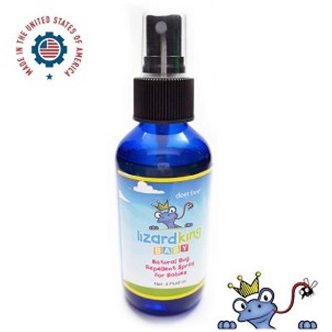 Lizard King LKBUGSPRAY Natural Mosquito Repellent Spray 4 oz