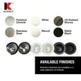 thumbnail image 3 of Keeney K1439BSQ Heavy Duty Kitchen Sink Strainer with Power Ball Basket, Biscuit, 3 of 13