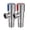 Red and blue, variant on Bathroom Basin Sink Faucets Taps Angle Stop Valve Brass Black Finish G1/2" Shut Off Valve Bathroom Toilet Bidet Shower Water Tap -Modern Design