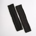 thumbnail image 2 of Knitted Wool Winter Warm Leg Warmers Thermal Pile Socks for Women Men Cold Weather Comfort, 2 of 3