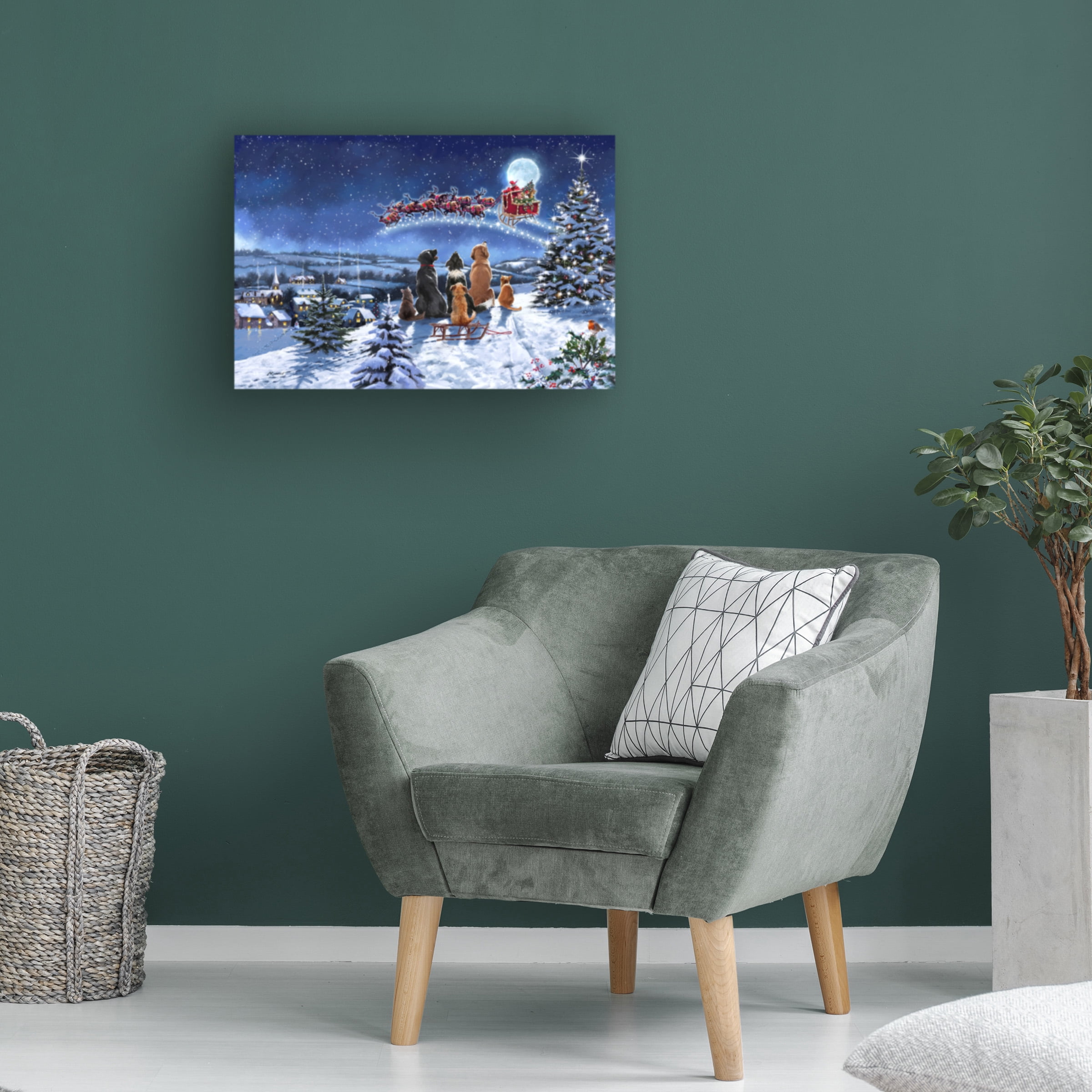 The Macneil Studio 'Midnight Meeting' Canvas Art