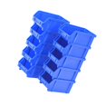 thumbnail image 1 of 10Pcs Heavy Duty Package Storage Boxes Containers Plastic for organizer screw container Workshop, 1 of 9