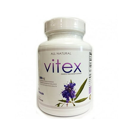 Vitex | Chaste Tree Berry 500mg 4:1 Powder (Best Chaste Tree Supplement)