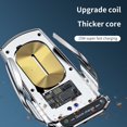 thumbnail image 3 of Giunmcul Holiday Gift Finder Automatic Clamping Wireless Charger Car Smart Infrared Sensor Vent Mount Mobile Phone Bracket Stand, 3 of 5