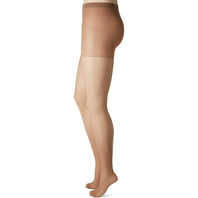 No nonsense Women s Smart Support Control Top Pantyhose 1 Pair Pack Beige  Mist C