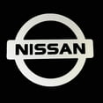 thumbnail image 1 of FixtureDisplays® "Nissan" Car Logo STICKER/ Self Adhesive Label for Front Hood and Rear Trunk, Reflect Light, 2 x 1.8" 16805-Nissan, 1 of 1