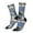 2 Black-2, variant on Video Game Pattern Sport Socks for Women and Men Crew Socks Sporty Calf Socks Casual Socks