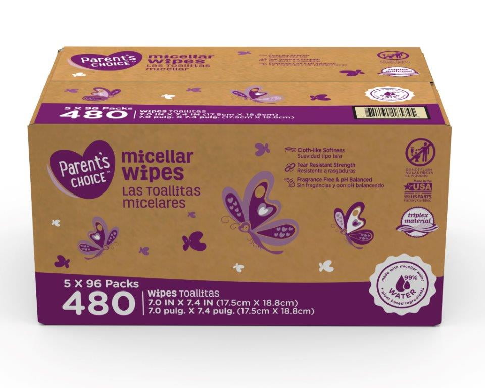 micellar wipes parents choice