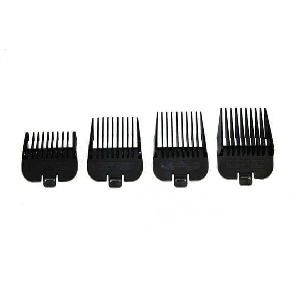Set de peines Andis 21318 para Animal Black (paquete de 4)