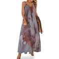 thumbnail image 1 of Con una caja de bombones de San Valentín Vestido sin mangas Vestido sensual sexy para mujer Vestido largo, 1 of 7