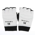 thumbnail image 2 of Guantes de Boxeo de Entrenamiento Muay Thai PU de Cuero Baoblaze Half Mitts Kickboxing Sanda Fighting Guantes de Arena METRO, 2 of 8