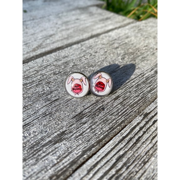 Bad Bunny Stud Earrings