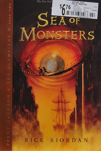 of　the　Book　The　Jackson　Olympians,　Monsters　Sea　and　(Percy　2)