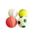 thumbnail image 1 of 4 Uds. Pelota de goma para masticar duradera y delicada para uso de entretenimiento de mascotas para perros Feliz Sencillez, 1 of 1