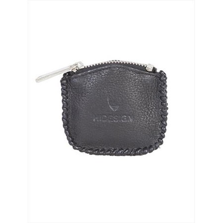 Scully H646-46-24 Hidesign By Scully Female Black Small Leather Coin Purse