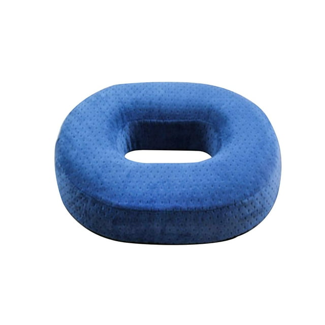 Coussin de Coccyx Durable Portable Support Coussin Beigne pour Voiture Chaise de Bureau Bleu