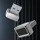 thumbnail image 3 of Lector de huellas dactilares Lector de huellas dactilares USB Aleación de zinc MinI Inicio de sesión/Módulos de inicio de sesión seguro para computadoras portátiles PC, 3 of 9