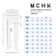 thumbnail image 5 of Jeans de mezclilla MCHK 8062. Cropped, Color blanco. Para hombre, 5 of 5