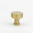 thumbnail image 2 of Alno A716-38 Moderne 1-3/8" Modern Round Disc Mushroom Solid Brass Cabinet Knob / Drawer, 2 of 4