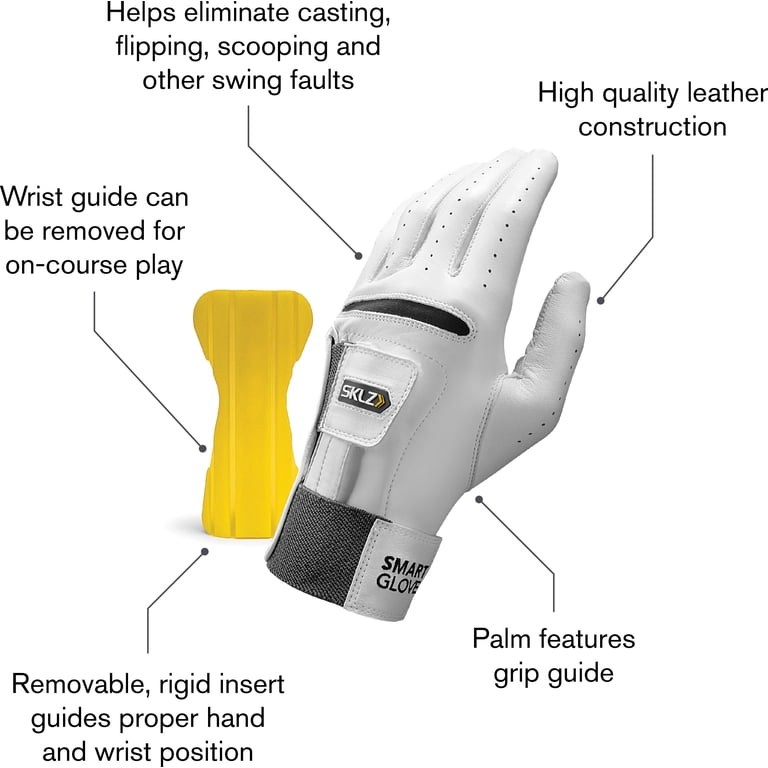 SKLZ Golf Smart Glove, Extra Large Left Hand Swing Practice Glove
