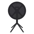 thumbnail image 4 of Compamia Sky Round Folding Table 24 inch in Black finish, 4 of 8