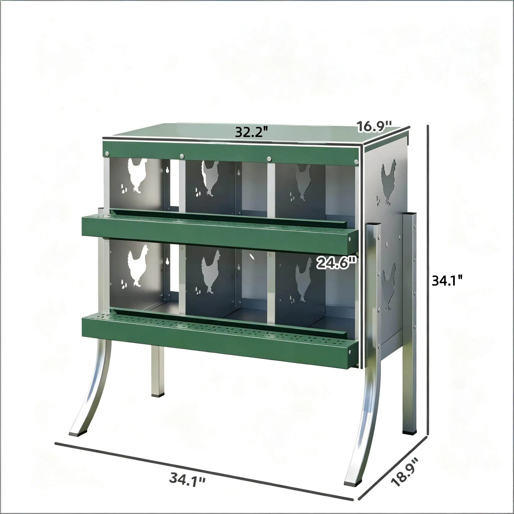 Outdoor Egg Laying Boxes, Metal Nesting Boxes, Chicken Nesting Boxes