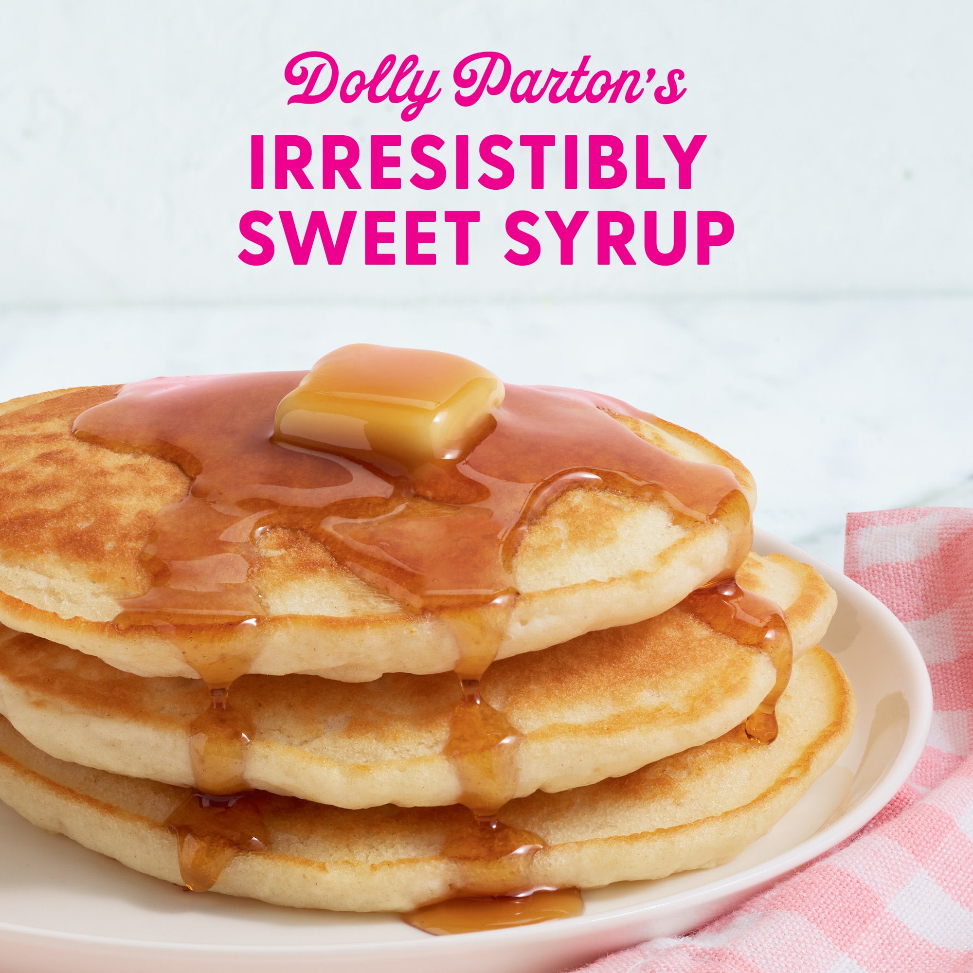 Dolly Parton's Original Syrup, Breakfast Syrup for Pancakes and Waffles, 22 oz.