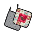 thumbnail image 2 of Carolines Treasures CK5302PTHD Chinchilla Love Pair of Pot Holders, 7.5HX7.5W, multicolor, 2 of 4