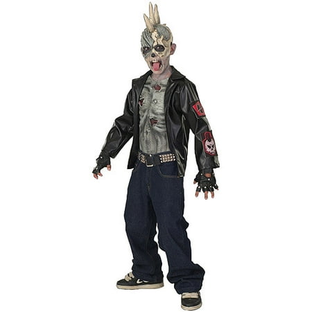 Punk Zombie Child Halloween Costume