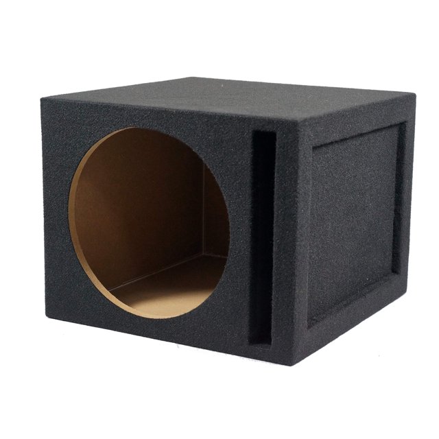 New 12" Single Vented Ported Sub Box Subwoofer Enclosure