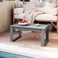 thumbnail image 2 of Yiwa Modern Simplistic Coffee Table, 34"x22"x16", Grey, 2 of 7