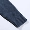 thumbnail image 7 of Mens Cable Knit Cardigan Sweater Shawl Collar Loose Fit Long Sleeve Casual Cardigans Collar Cardigan Sweaters Knit Textured Sweater Button Down Cardigans, 7 of 7