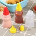 thumbnail image 4 of Racing Butterfly 2Pcs/Pack Mini Bear Seasoning Bottle Portable Ketchup Bottle Salad Dressing Container For Bento Lunch Box Kitchen Accessories, 4 of 8