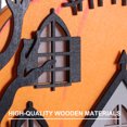 thumbnail image 1 of Halloween Tabletop Figurine Bedroom Props Pumpkin House Battery Operated House Growing Figurine Sign Multipurpose LED Wood Statue Party Kitchen, 1 of 9