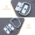 thumbnail image 4 of QIDITONG 4pcs Trunk Cargo Anchor Rings Truck Bed Tie Down Hook Tie Down Anchor Trunk Bed Anchor Heavy Duty Trailer Tie down Rings Tie down Anchor, 4 of 5