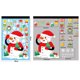 thumbnail image 1 of Pegatinas navideñas de Año Nuevo para ventana, decoraciones navideñas para el hogar, pegatinas de pared para habitación de niños, 1 of 4