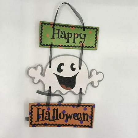 KABOER Halloween Decoration Props Ghost Festival Product Bar Pendant - Pumpkin Ghost Triple Paper Ornament - Halloween Creative Party Holiday Props