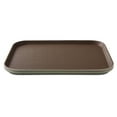thumbnail image 4 of Jubilee 12" x 16" Restaurant Serving Trays (Set of 2), Brown - NSF Rectangular Food Service Trays, 4 of 7