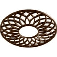 thumbnail image 2 of 38"OD x 13"ID x 1"P Cannes Architectural Grade PVC Pierced Ceiling Medallion, Copper, 2 of 10