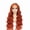 24inches, variant on 13x4 Ginger Body Wave Human Hair 200 Density HD Transparent Lace Frontal Wigs Pre Plucked for Women