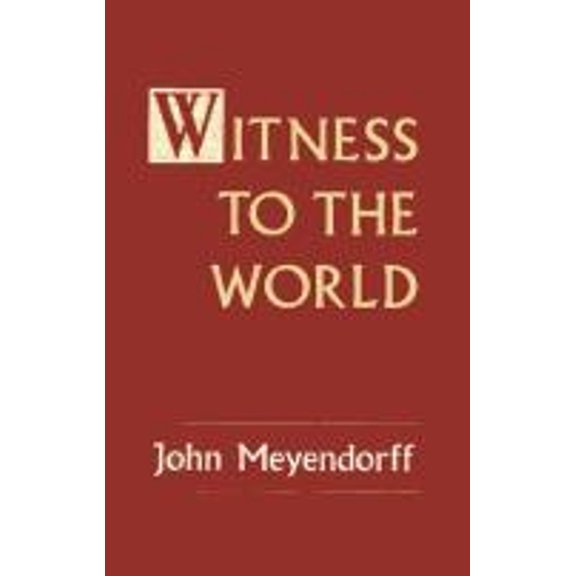 Pre-Owned Witness to the World (Hardcover) 0881410705 9780881410709