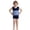 AB34 Blue, variant on Unisex Kids Swimwear Airplane Cloud Print Sleeveless Crew Neck Bathing Suit Cute Soft Toddler Girls Boys Summer Pool Beach One-Pieces Buoyancy Swimsuit